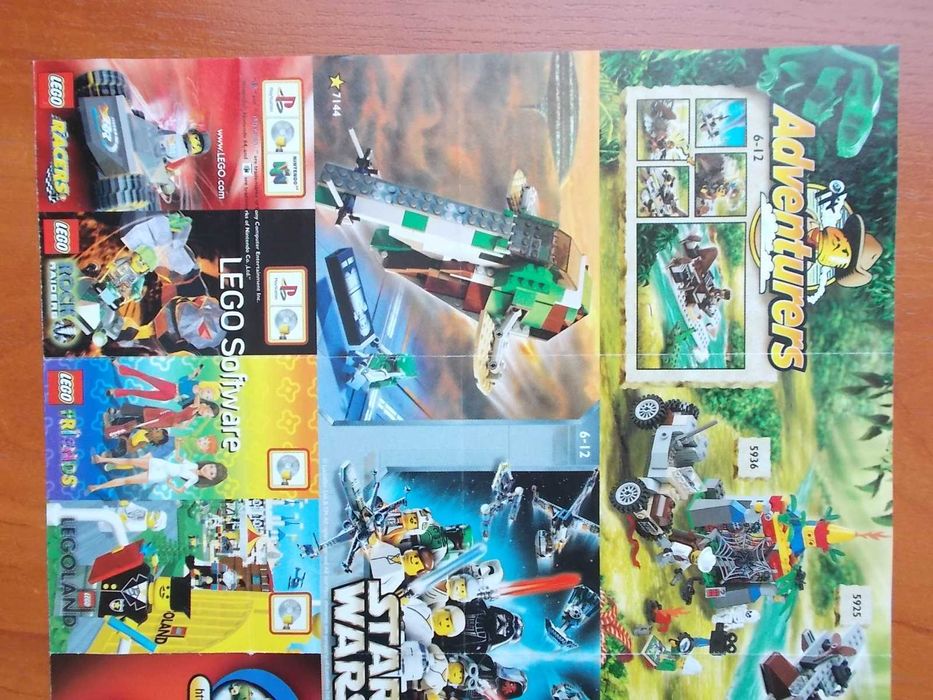 LEGO katalog 2000 mały Knights Kingdom używany