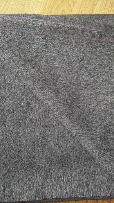 materiał na garnitur - popiel