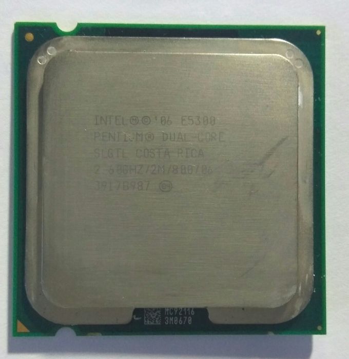 CPU INTEL Pentium Dual-Core E530064585755270018120