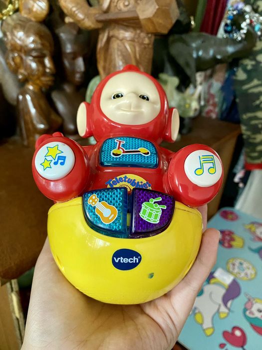 Музыкальная, интерактивная игрушка неваляшка Телепузик Vtech