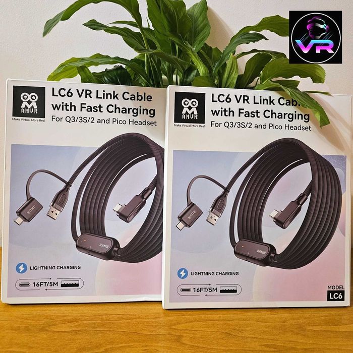 ‼️ TOP Кабель AMVR Charging Link Cable Meta Quest 3, 3S, Oculus 2