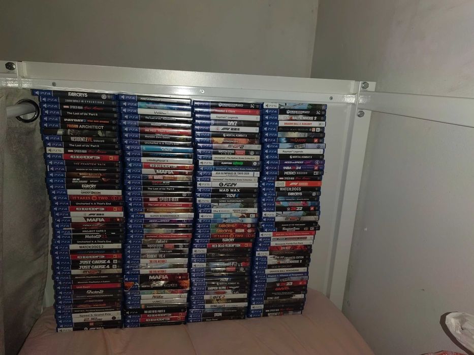 Várias jogos de ps4 e ps5