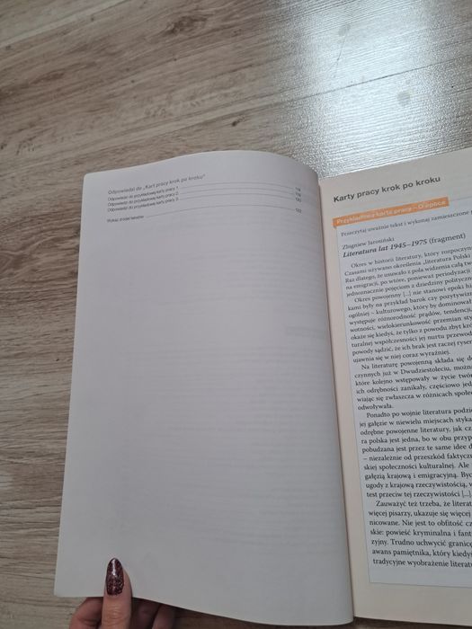 Język polski maturalne karty pracy ponad słowami nowa era