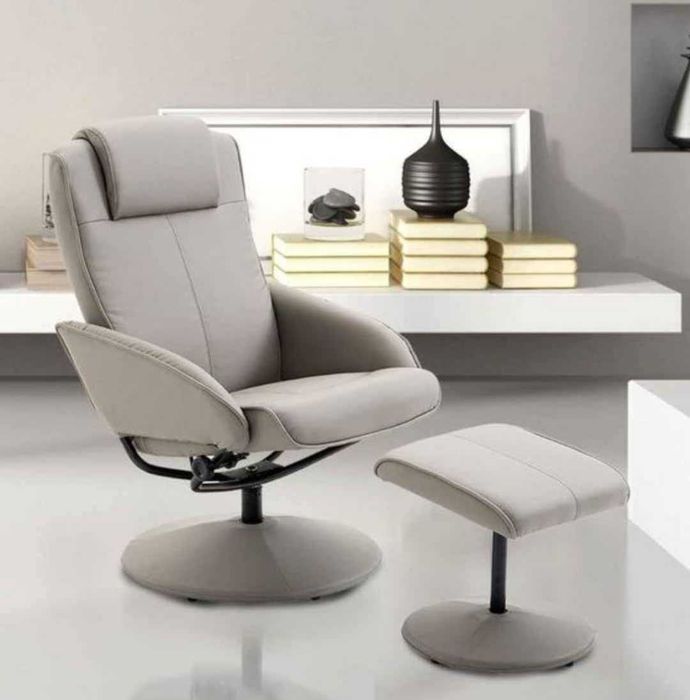 poltronas relax reclinável até 145° com apoio para os pés (preco cada)