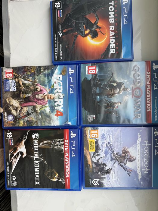 Ігрові диски на приставку sonyPs4