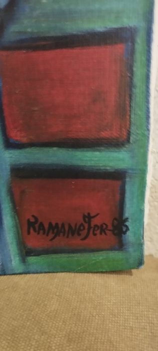 Quadro Óleo de Ramanefer 85
