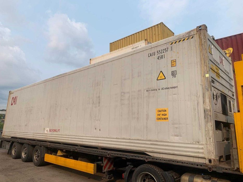Kontener chłodniczy 40 HCRF z 2013 roku sprawny dostawa cała Polska