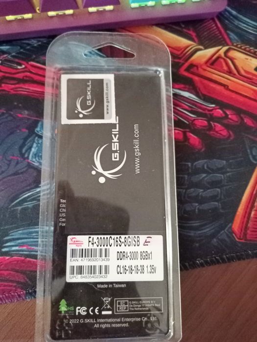 G.SKILL Aegis DDR4 8gb