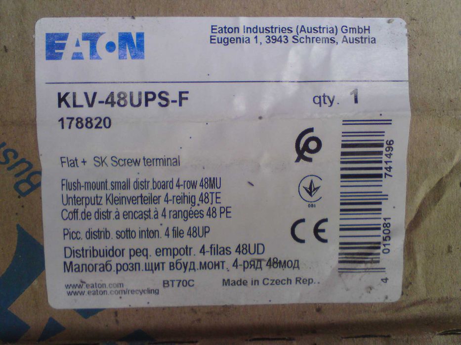 Rozdzielnica EATON KLV-48UPS