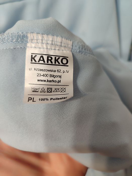 Sukienka w kolorze błękitnym