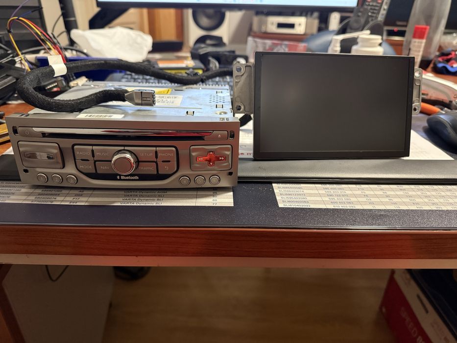 Citroen C5 X7 lift Radio Nawigacja Navi RNEG2 RT6