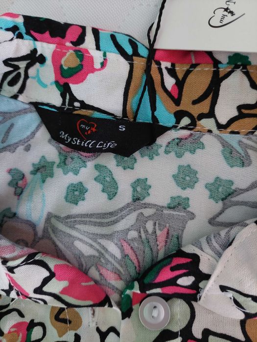 Koszula kwiaty s/m
