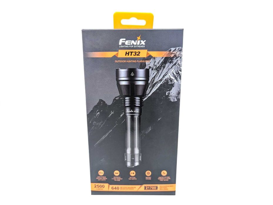 Fenix HT32 Ліхтар з Червоним та Зеленим Світлом, 2500 Люмен 640 Метрів