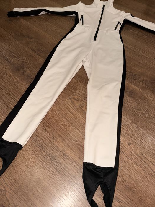 Лижний білий комбінезон asos 4505 розмір xs-s