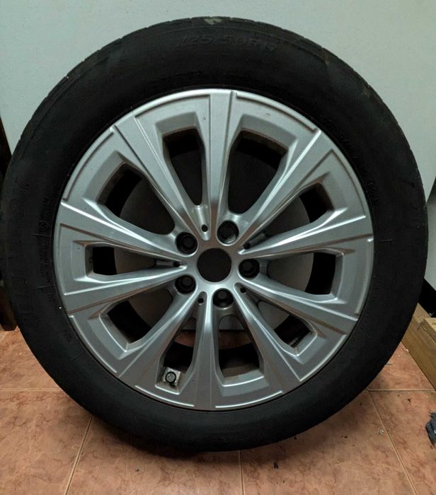 4 jantes originais BMW com 4 pneus - Pack completo