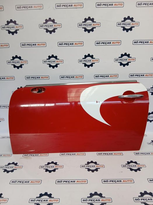 PORTA FRENTE ESQUERDA VERMELHO MINI COOPER 1.6 16V ANO: 2008