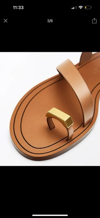 Сандалі Massimo Dutti