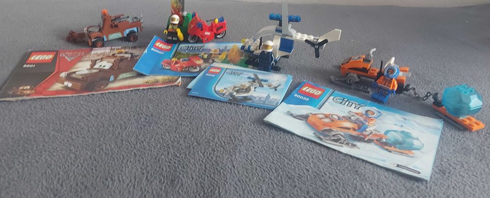 Zestaw klocków lego 60032,30226,60000,8201