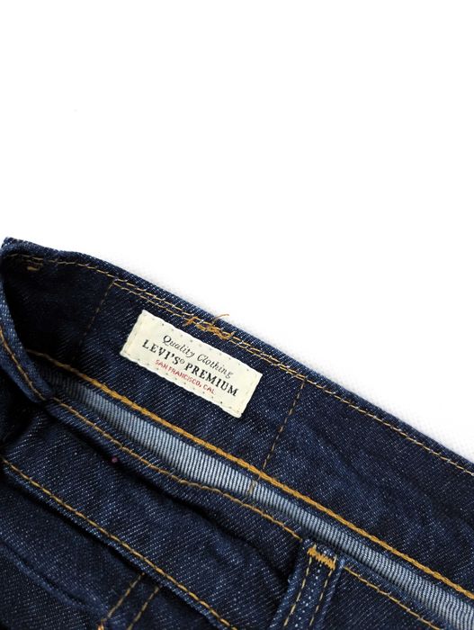 Levi's 511 granatowe spodnie jeansy jeansowe 31/30