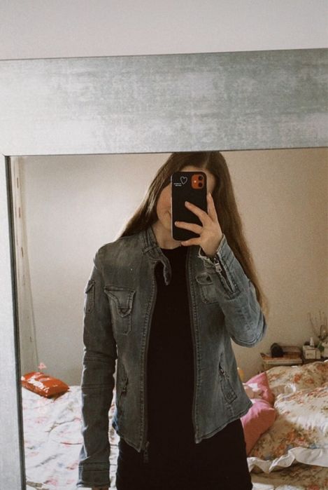 Casaco cinzento Denim