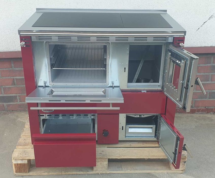 Kuchnia z funkcją c.o. Senko C-25 czerwona