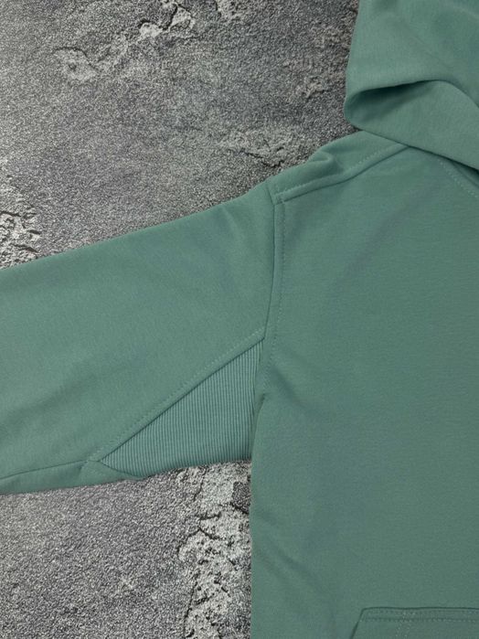Зип-худи Stone Island МЕНТОЛ зип-худі Стон Айленд унісекс кофта на замку з патчем стоне зипка чоловіча жіноча стоник
