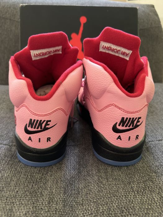Кросівки nike air jordan 5 retro x awake ny boro arctic pink
