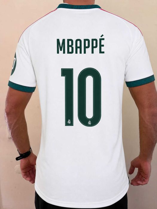 Camisa Oficial do Real Madrid 2026/27 – Versão Jogador com MBAPPÉ nas Costas