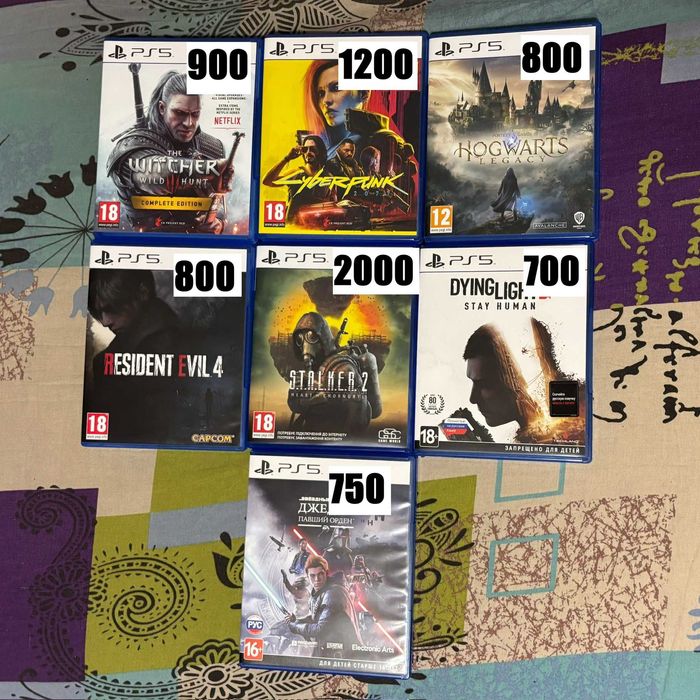 Ігри Диски на PlayStation 4 і PlayStation 5