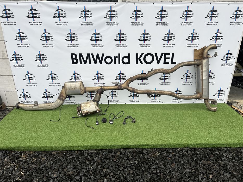 Вихлопна система BMW G11 G12 каталізатор вихлоп датчик заслонка Г11 12