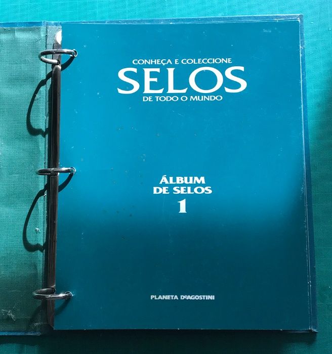 Fascículos selos do mundo