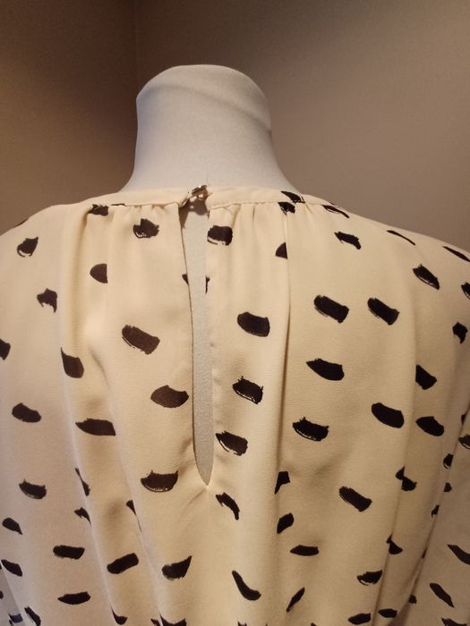 sukienka mini z długimi rękawami, H&M, roz. 40, stan idealny