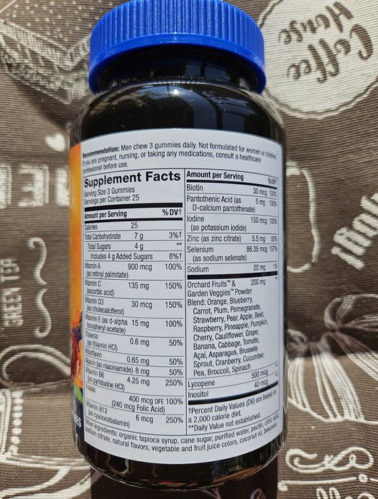 Alive преміум мульти вітаміни для чоловіків жінок та 50+ желейки