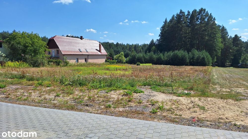 Atrakcyjna działka 1000m² Roztocze - Trzepieciny / Krasnobród