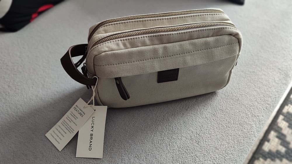 Kosmetyczka męska LUCKY BRAND . Nowa amerykańska kosmetyczka .