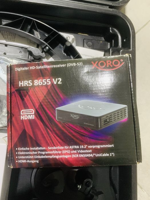 Antena Parabolica autocaravana