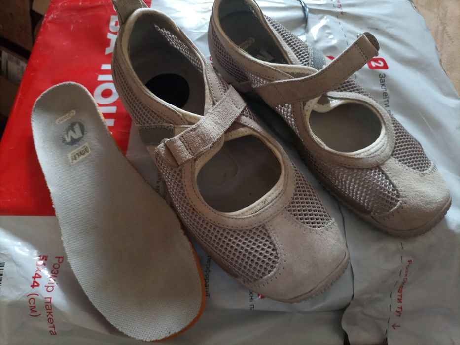 MERRELL Туфли мокасини весна-літо кожа жін 36р 23,5см