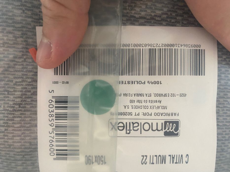 Colchão cama novo de casal molaflex 1,50m*1,90m