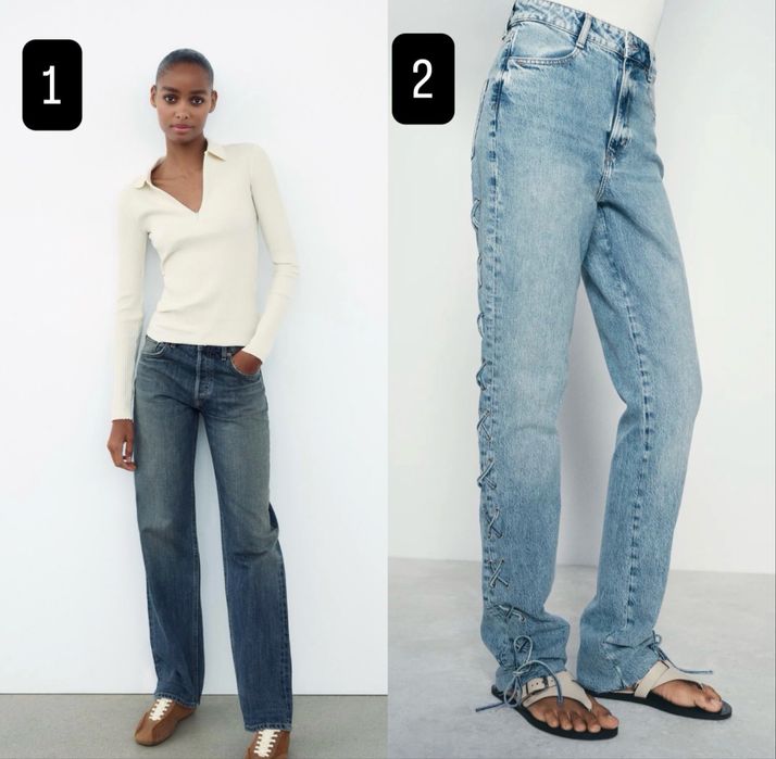 Джинси Zara, нові