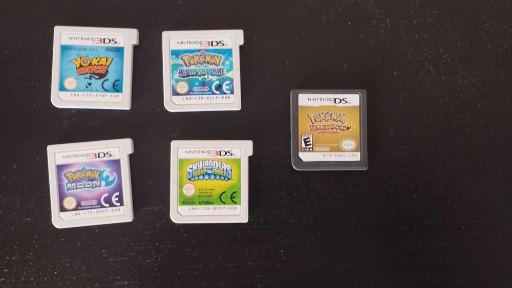 Jogos Nintendo DS / 3DS (Pokémon, Yo-Kai Watch, Skylanders)
