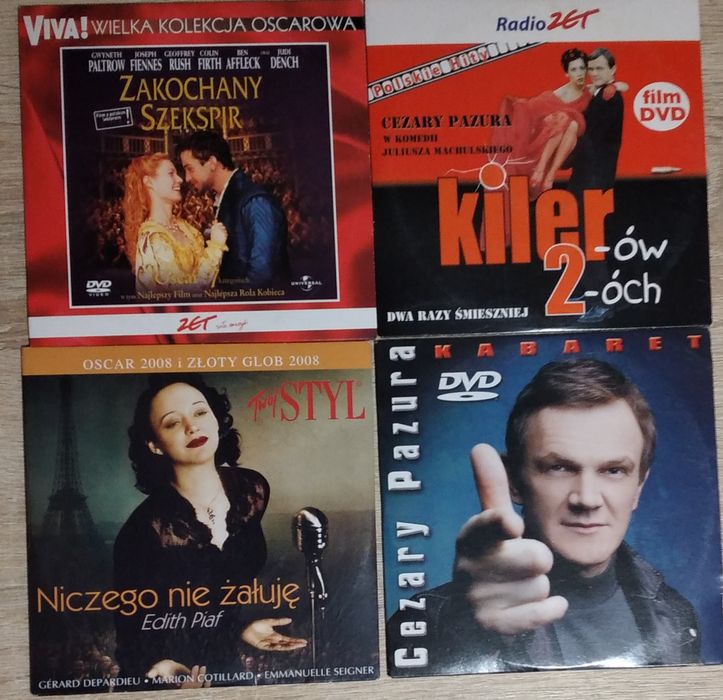 Filmy CD płyty 19 sztuk