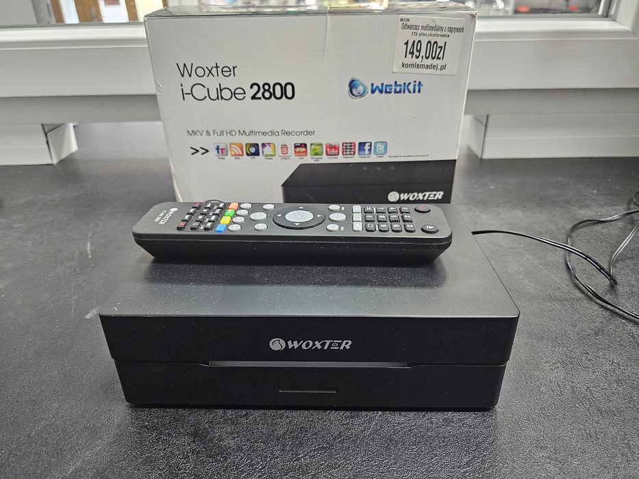 Odtwarzacz Multimedialny Woxter i-Cube 2800 * Komis Madej Gorlice