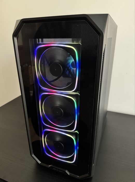 Komputer Gamingowy RTX 4060Ti, Ryzen 7 5800X, 32GB RAM, SSD 1TB, RGB, WiFi