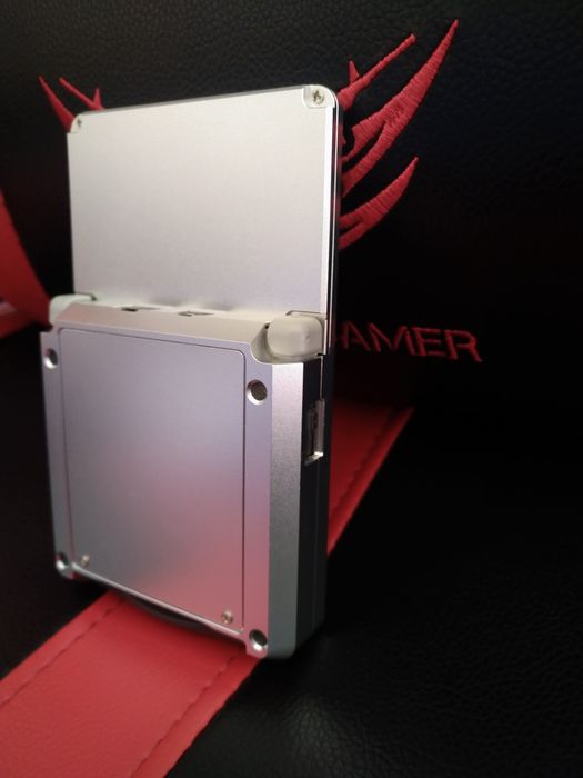 Gameboy Advance SP Unhinged - Alumínio IPS
