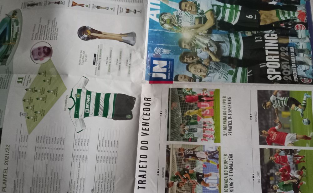 poster do Sporting Taça da Liga 2021/22