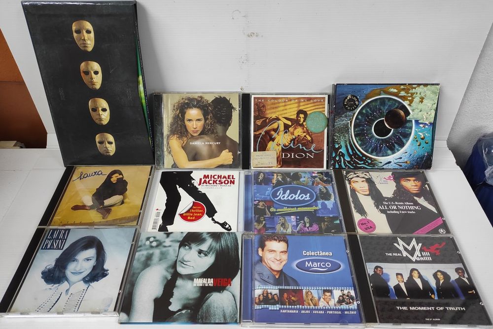 Cd's & Vinys - Tina Turner/ Mariah Carey/ Culture Club/ Madonna/ Spice Girls/ Shawn Mendes/ Elton John/ Blondie