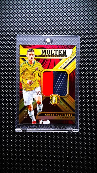 James Rodríguez Panini Gold Standard z kawałkiem koszulki /29 