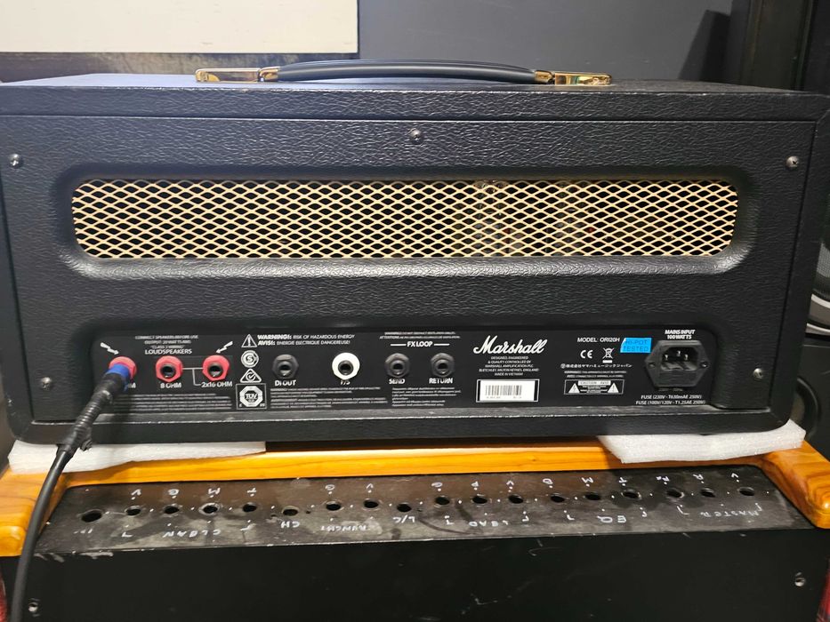 Wzmacniacz Marshall Origin 20H headfirst mod + wyposarzenie