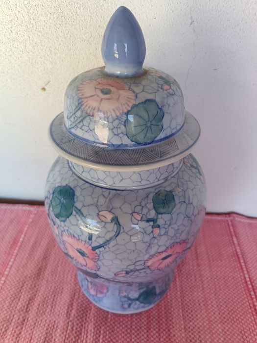 Jarrão decorativo Itália +pote chinês