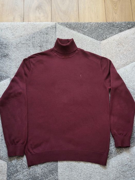 Sweter męski golf Ochnik XXL bawełna wiosna